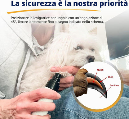 NailPro Silent™- Taglio Unghie Senza Stress per il Tuo Cane