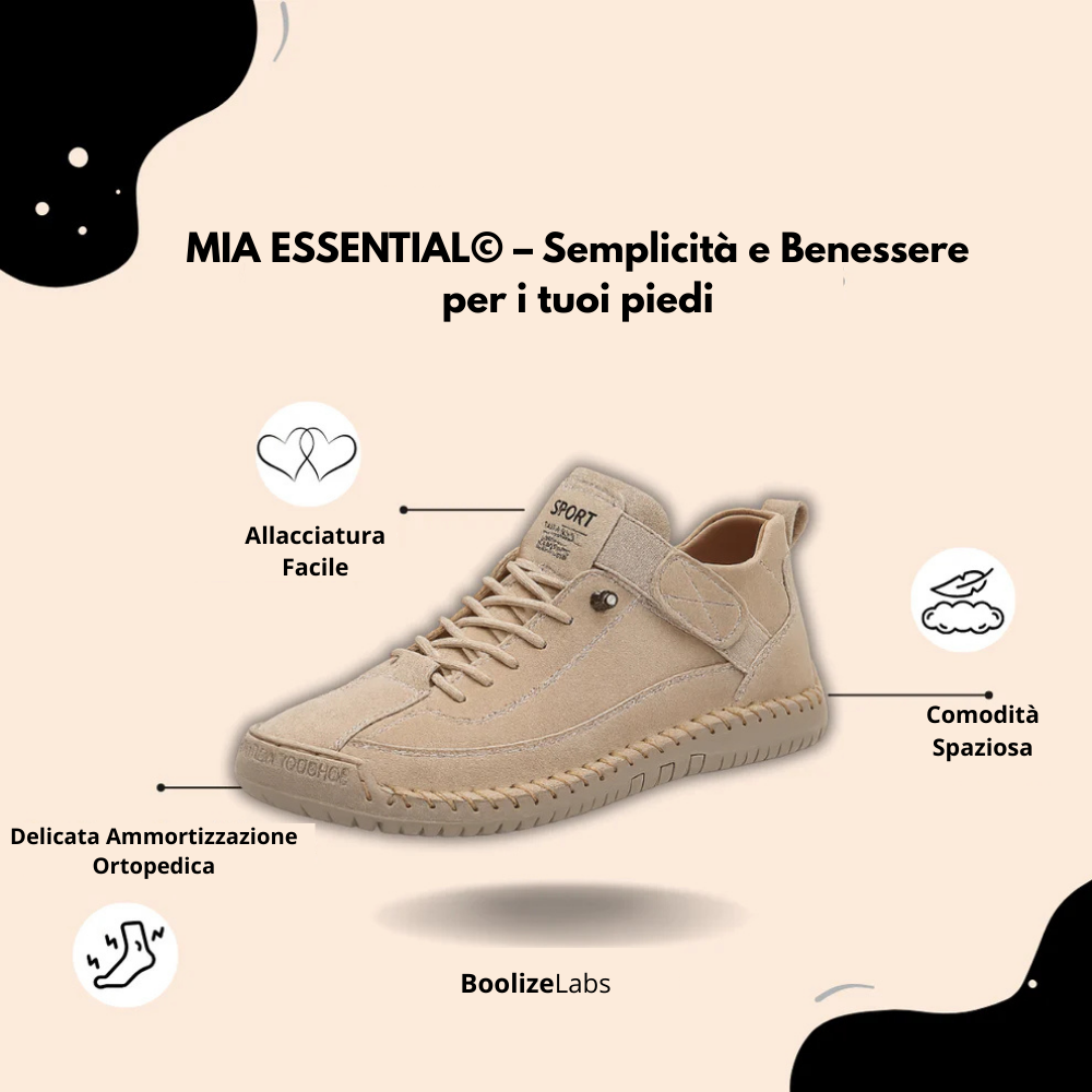 Mia Essential© - La scarpa pensata per chi sta in piedi tutto il giorno